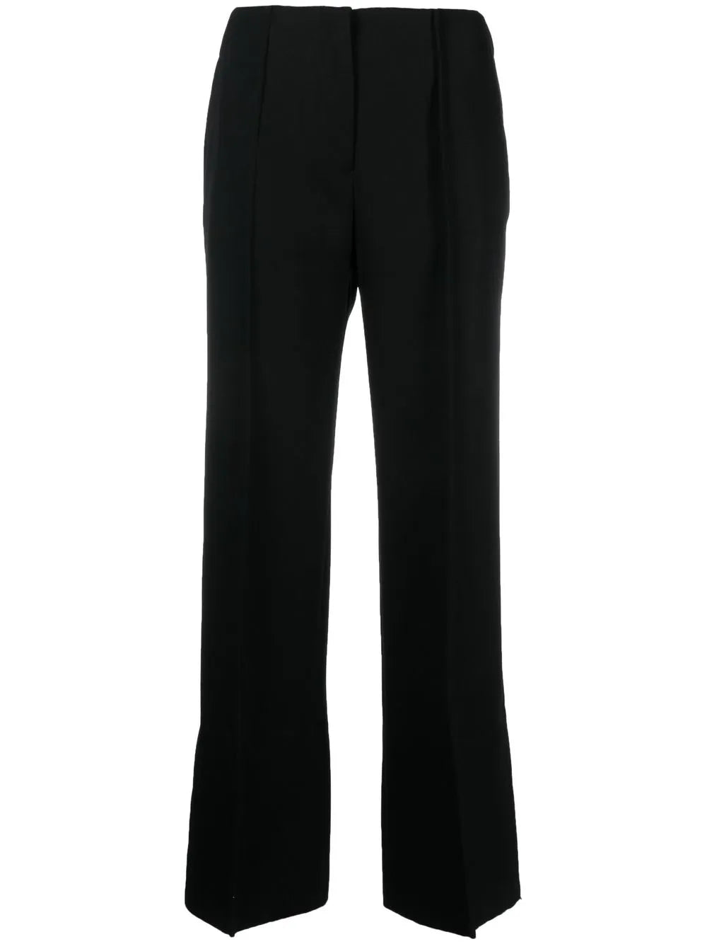 Flared Wool Trousers