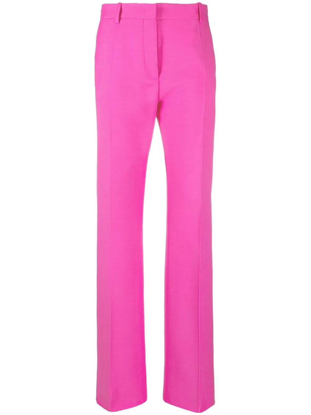Wool-Blend Tailored Trousers