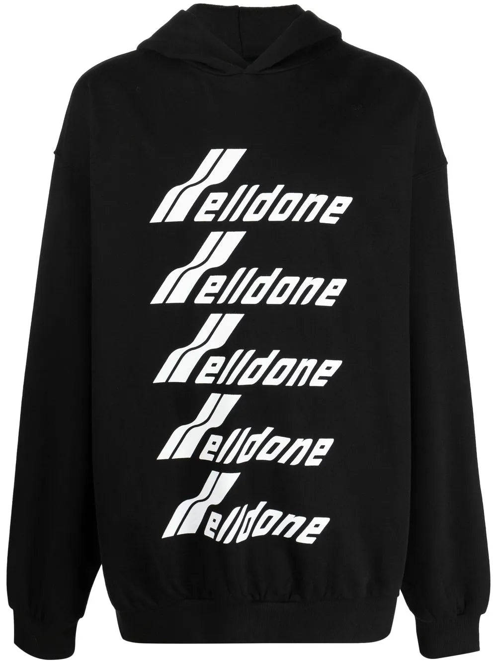 Logo-Print Cotton Hoodie