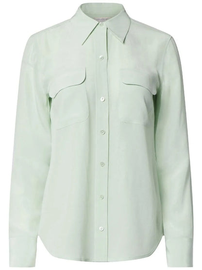 Silk Long-Sleeve Shirt