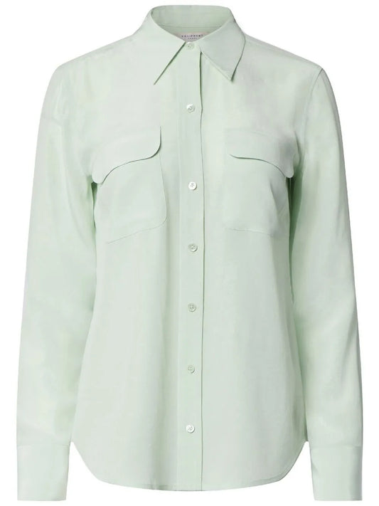 Silk Long-Sleeve Shirt