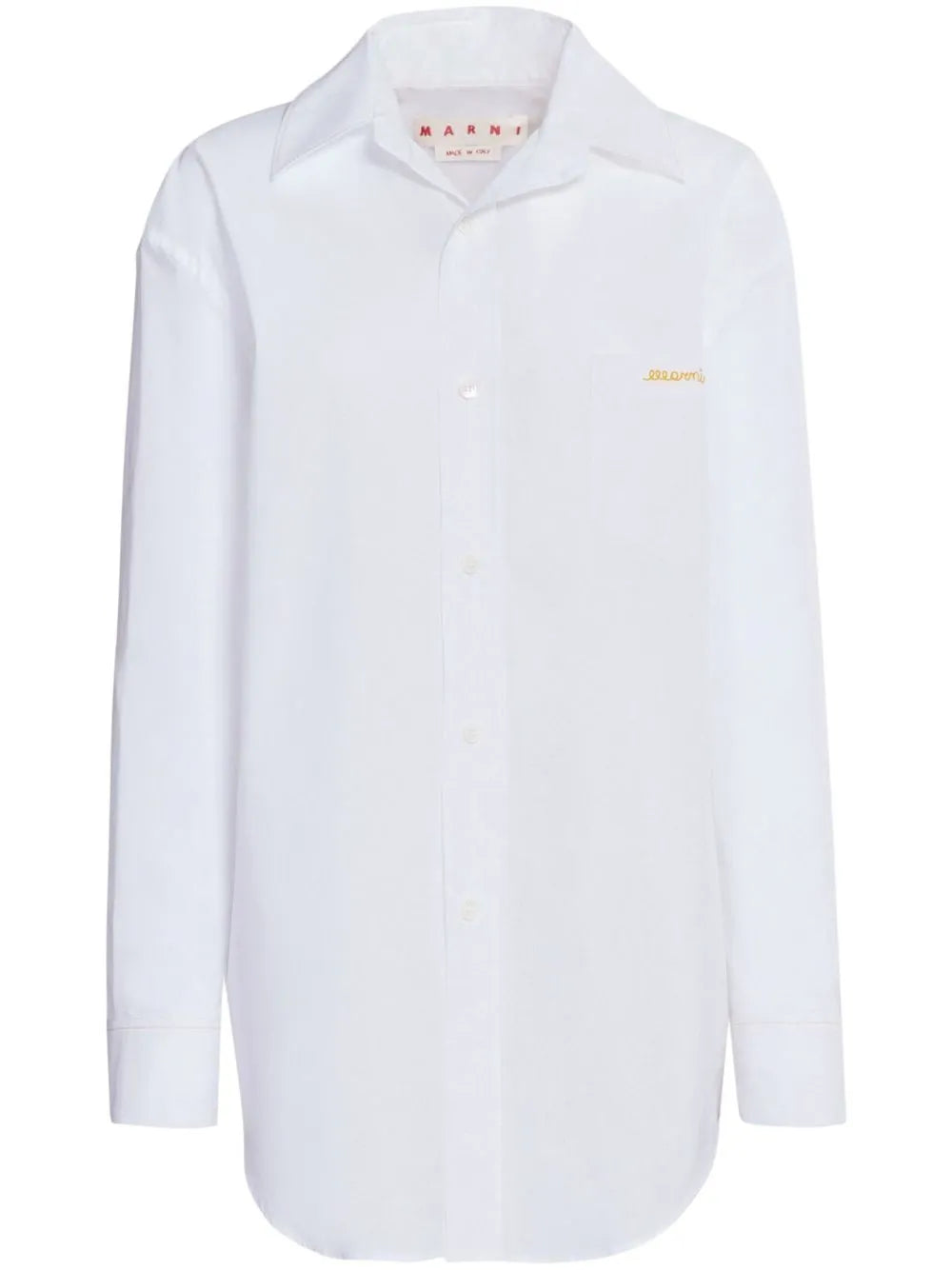 Long-Sleeve Cotton Shirt