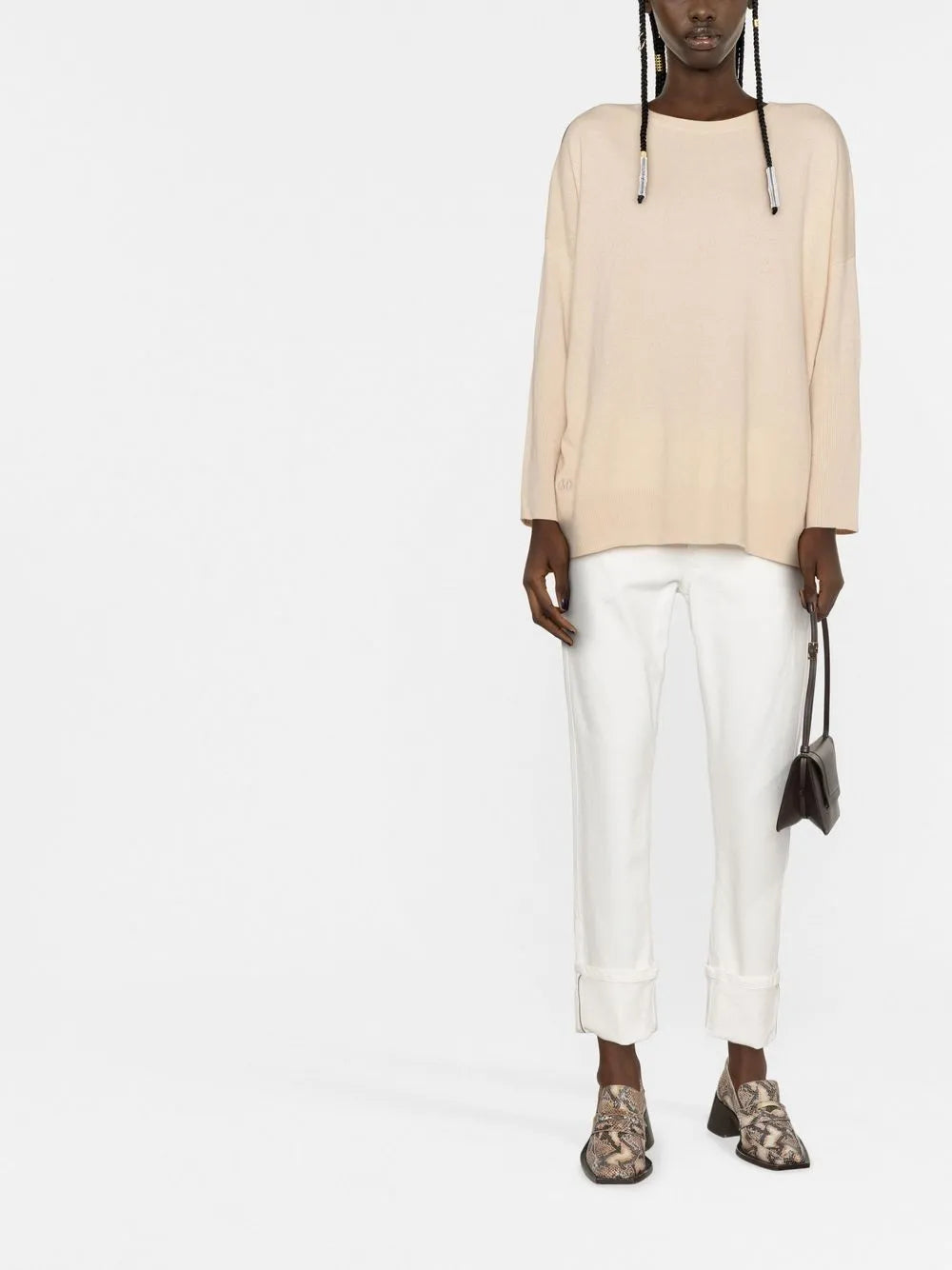 Mii Cashmere Crew-Neck Jumper
