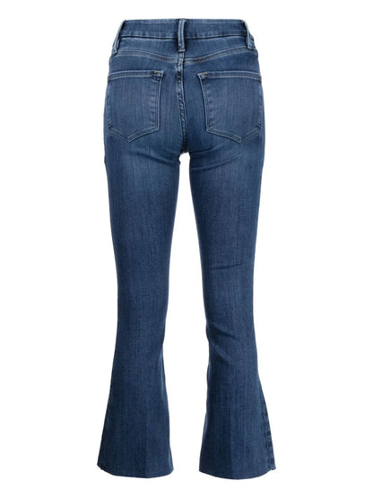 Le Crop Mid-Rise Cropped Jeans