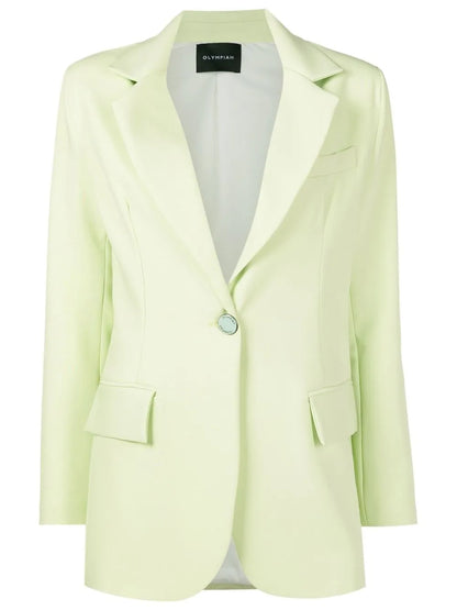 Single-Breasted Tailored Blazer
