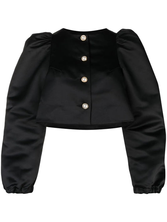 Mystery Puff Cropped Jacket