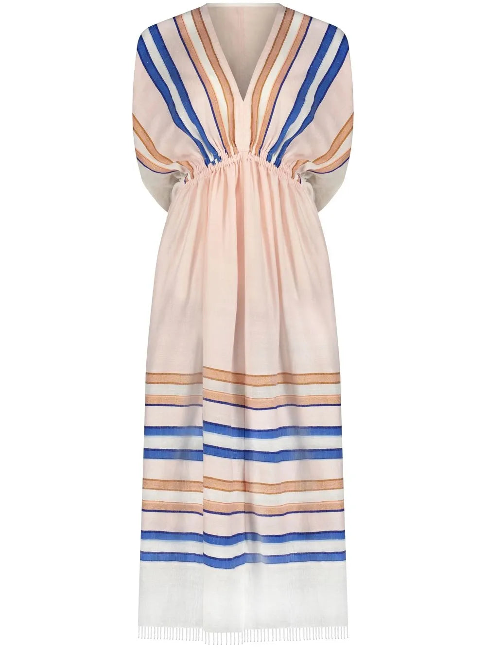 Eskedar Stripe-Print Midi Dress