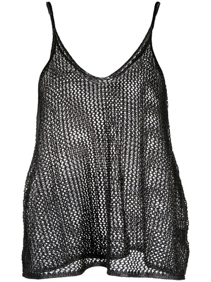 Miles Metallic Knit Top