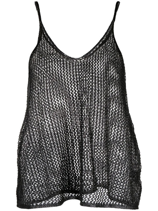 Miles Metallic Knit Top