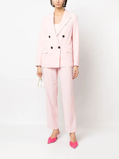 High-Waist Tailored Trousers