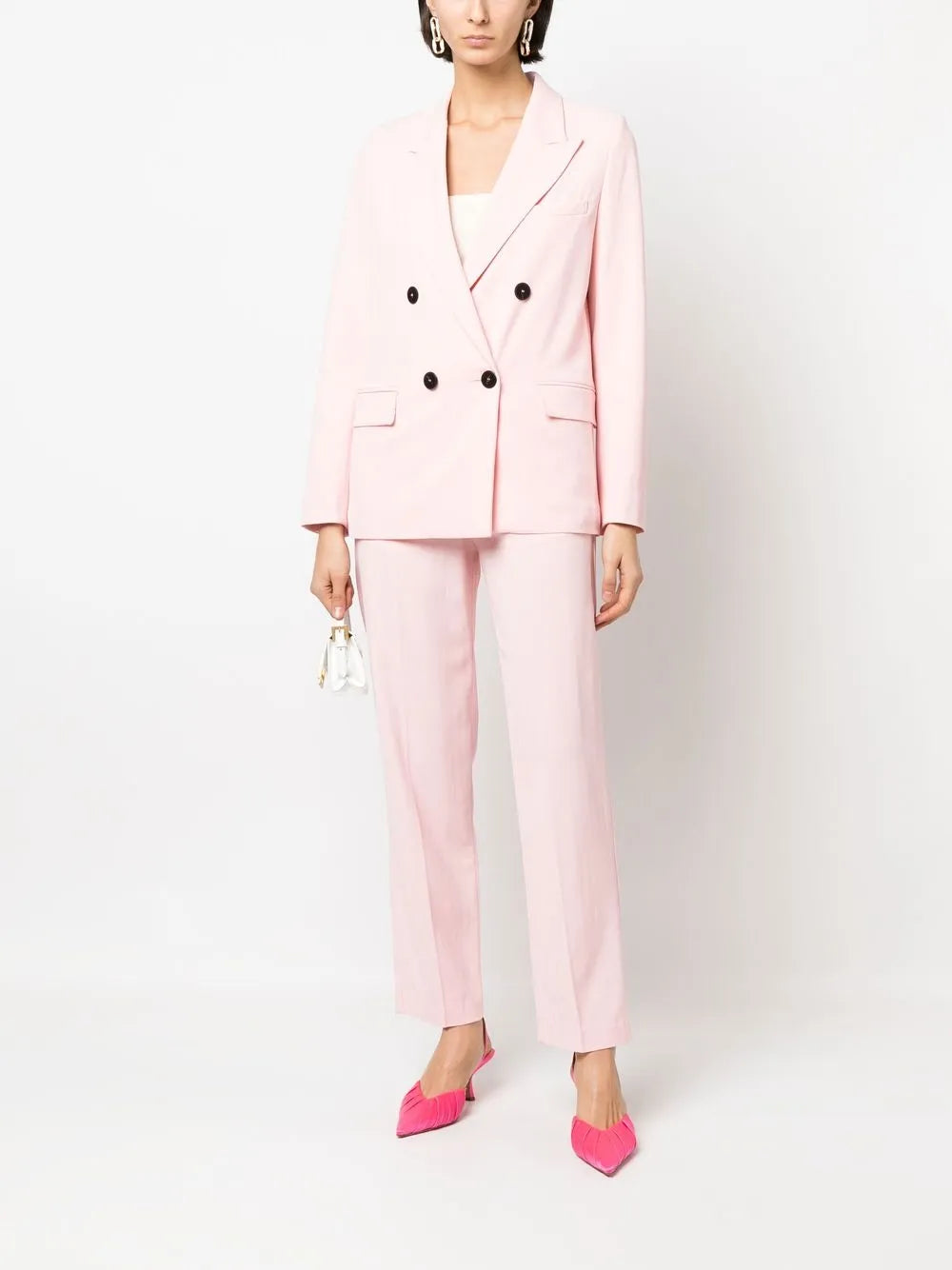 Double-Breasted Tailored Blazer