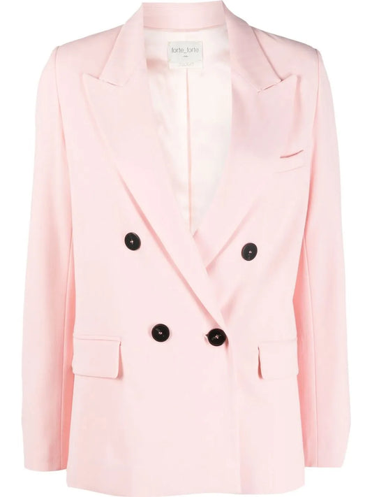 Double-Breasted Tailored Blazer