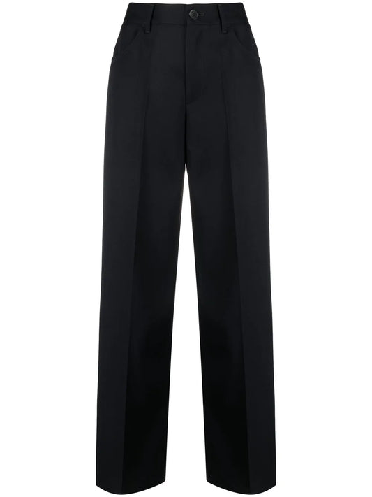 Straight-Leg Trousers