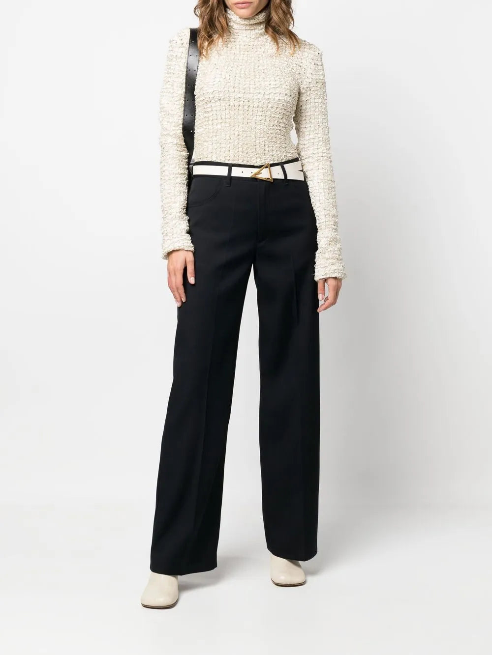 Straight-Leg Trousers