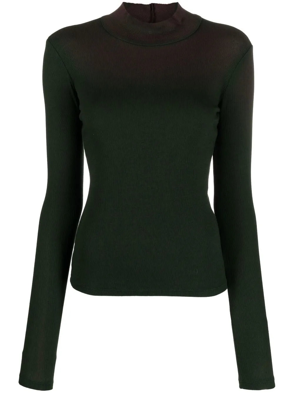 Long-Sleeve Mock-Neck Jumper