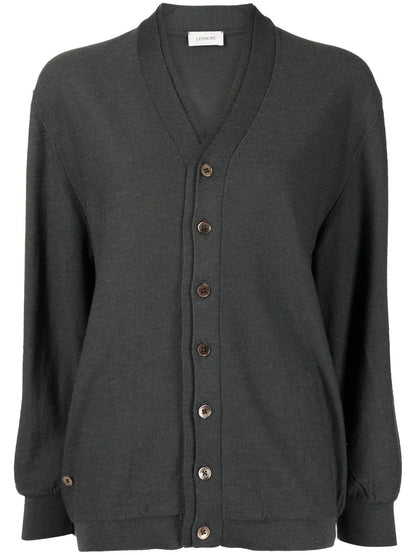 Button-Up Knitted Cardigan