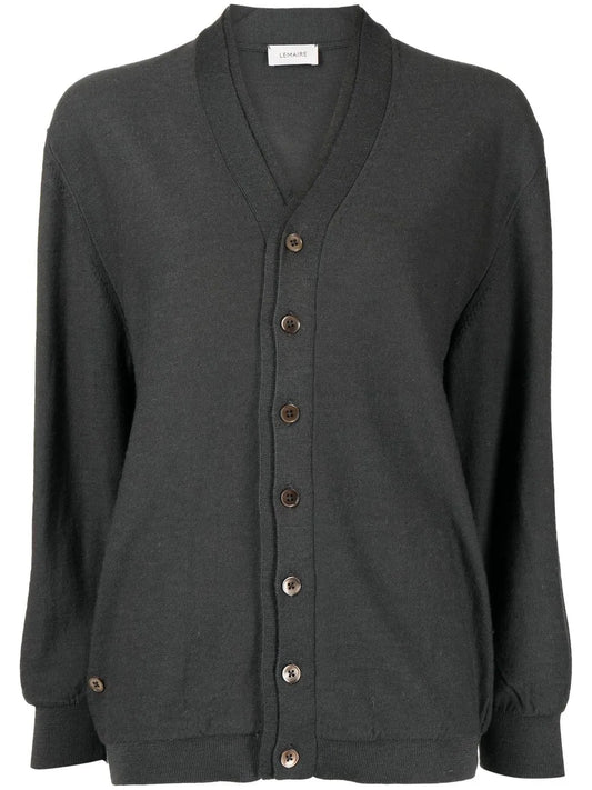 Button-Up Knitted Cardigan