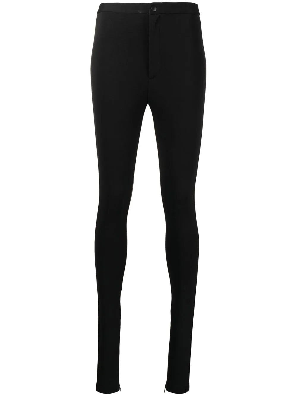 High-Waist Skinny Trousers