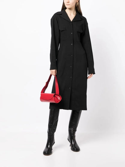 Long-Sleeve Shirt Dress