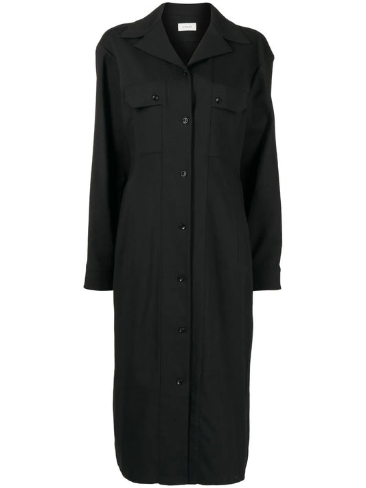 Long-Sleeve Shirt Dress