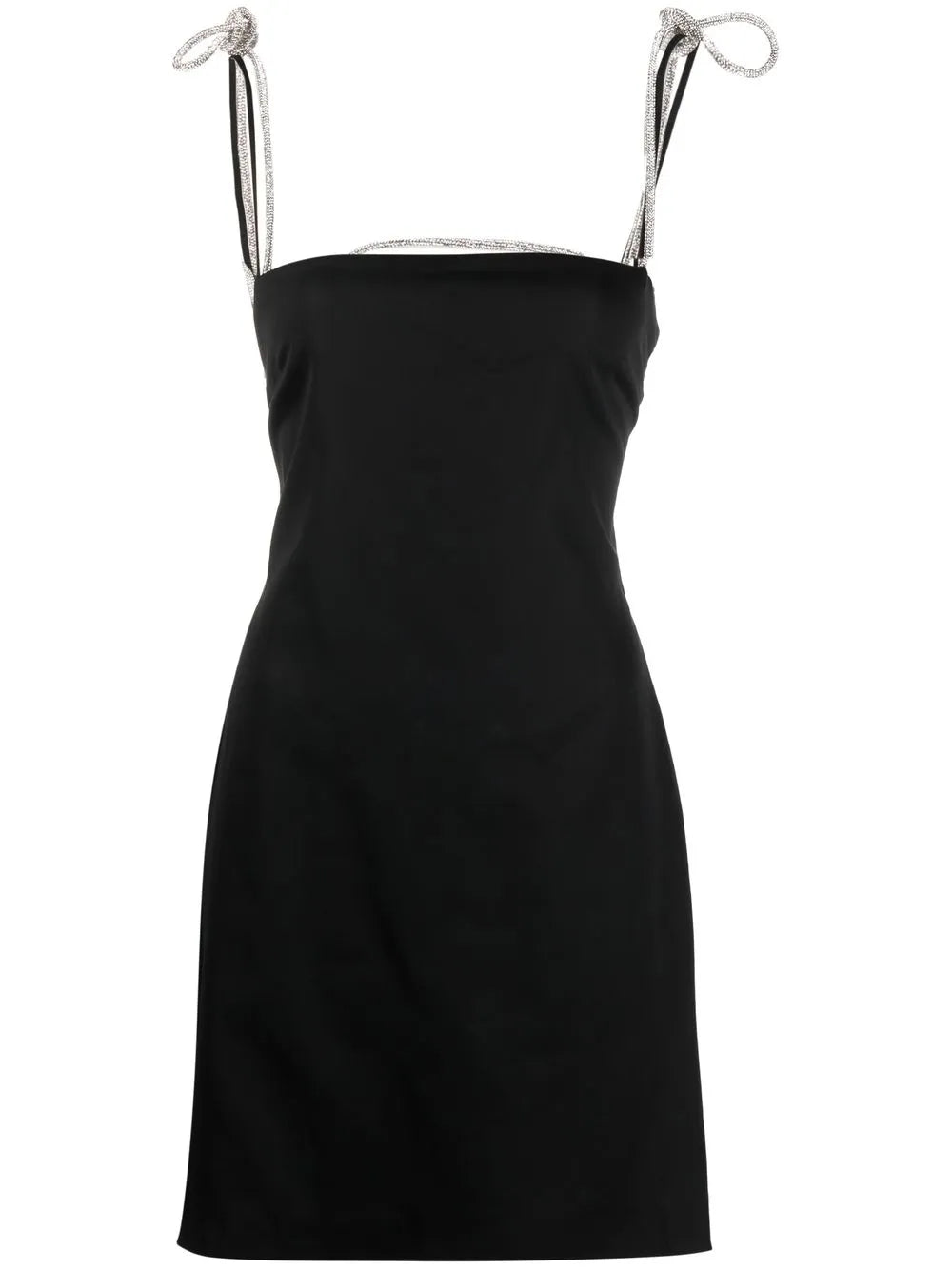 Lace-Up Detail Mini Dress