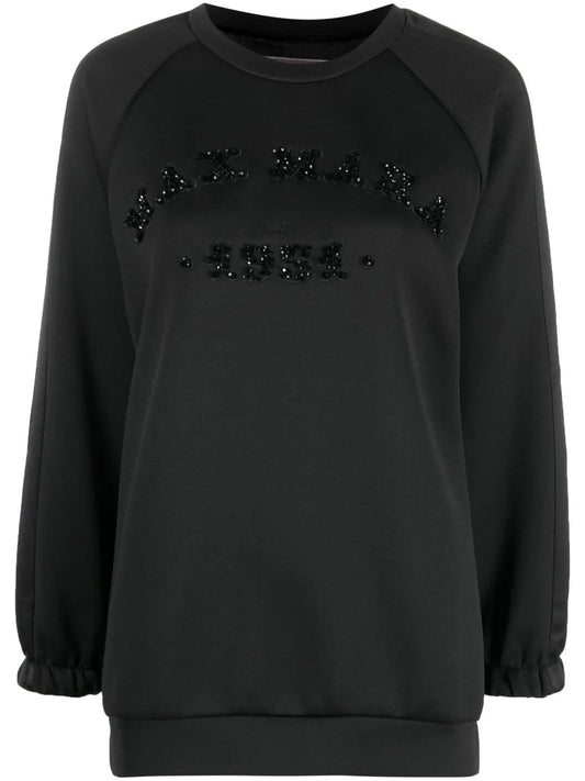 Logo-Embellished Long-Sleeved Sweater