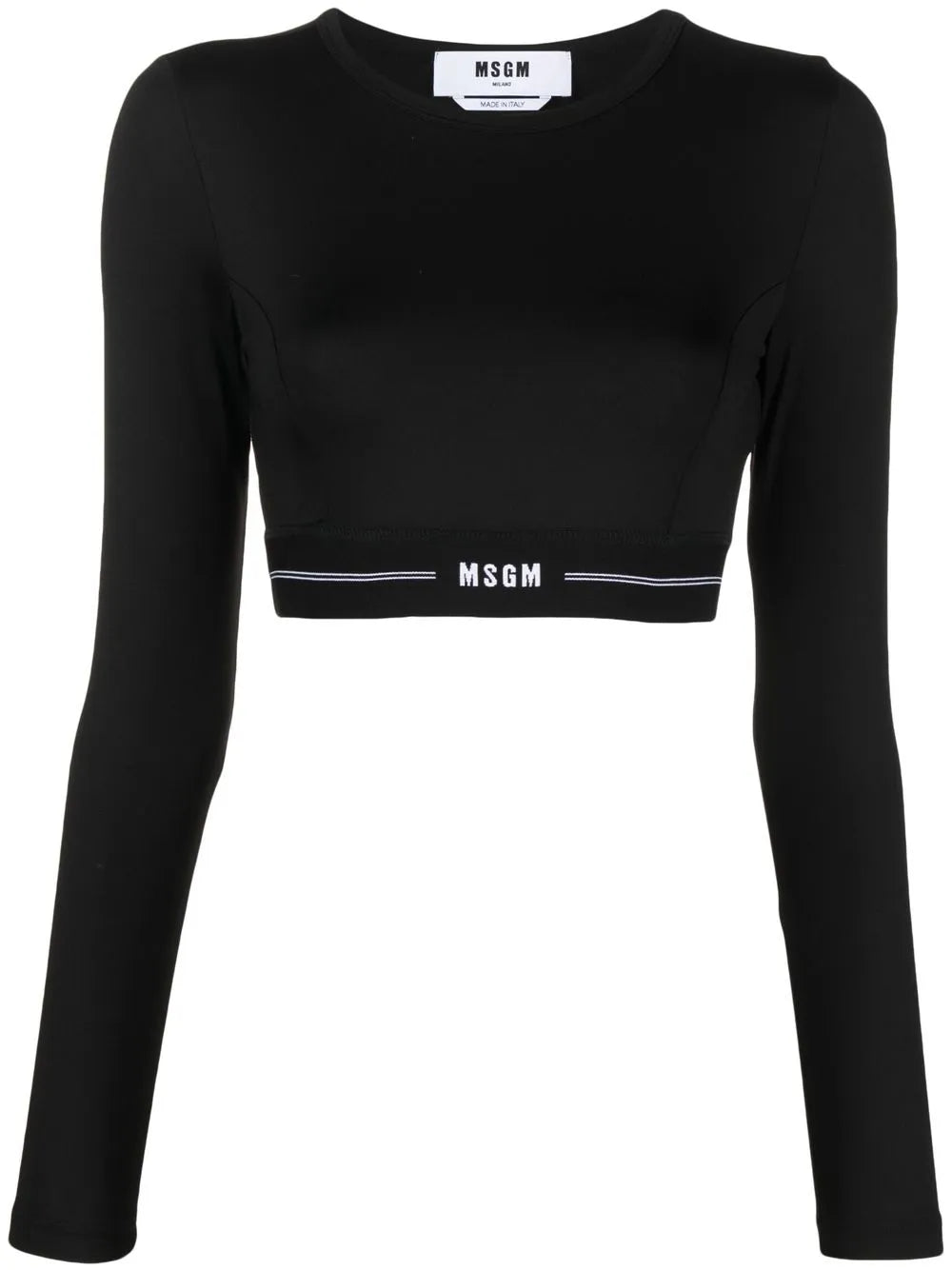 Logo-Underband Cropped Top
