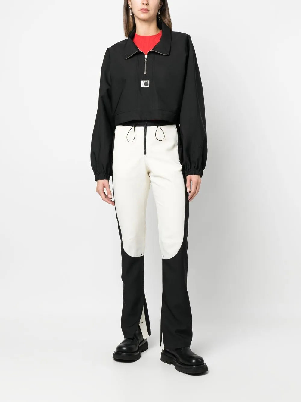 Colour-Block Trousers