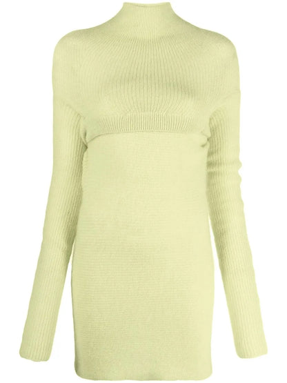 Layered Knitted Dress