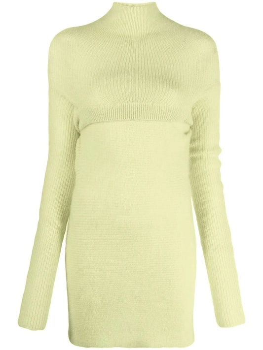 Layered Knitted Dress