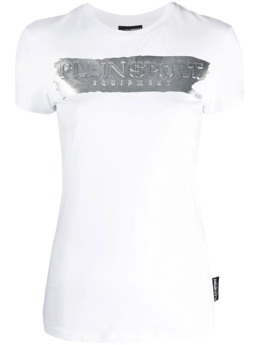 Metallic Logo-Print T-Shirt
