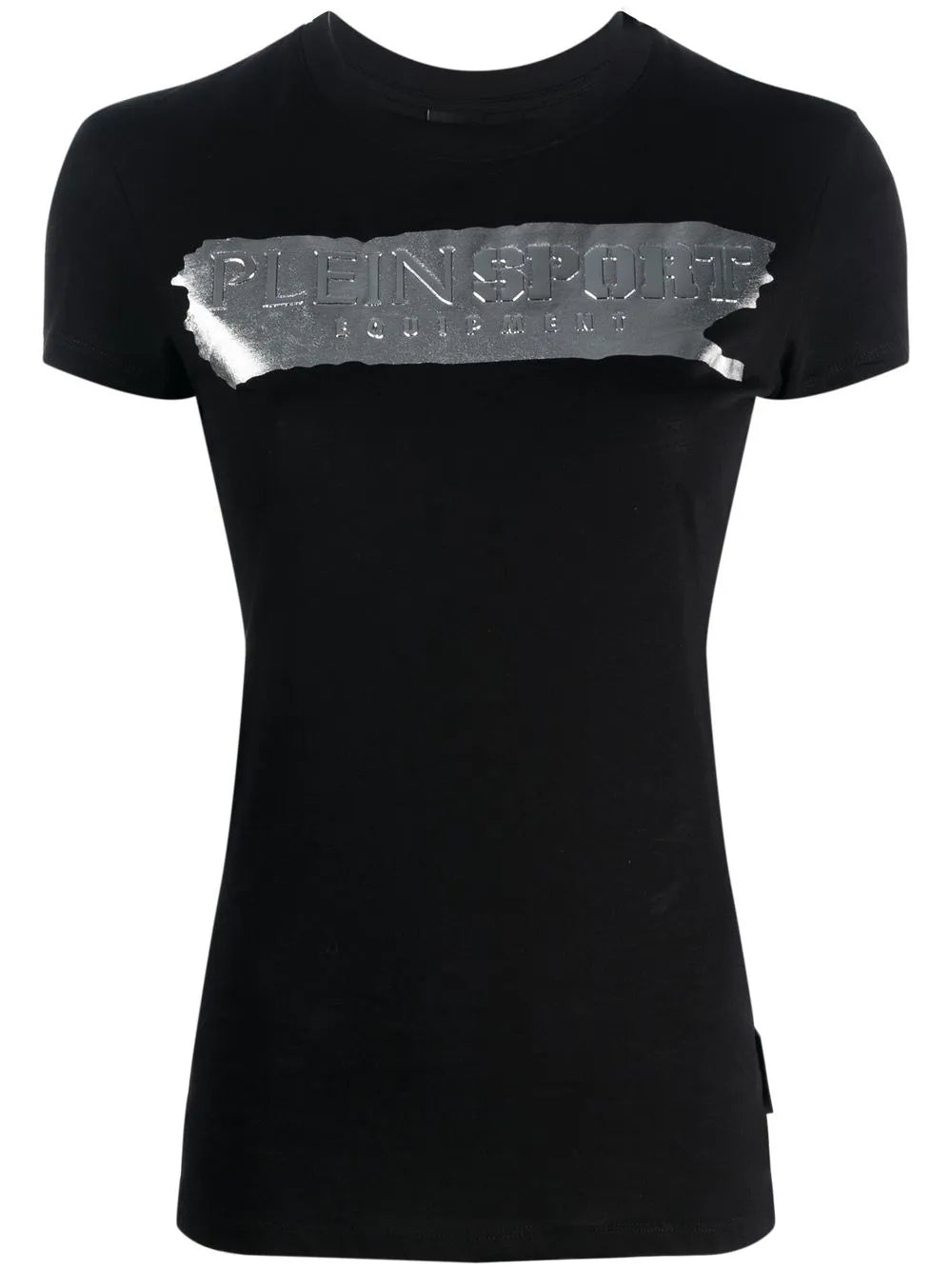 Metallic Logo-Print T-Shirt