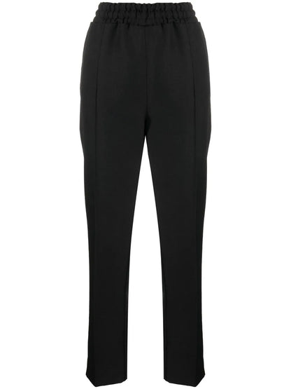 High-Rise Straight-Leg Trousers