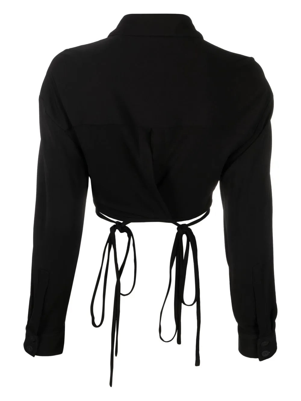 Cropped Wrap Top
