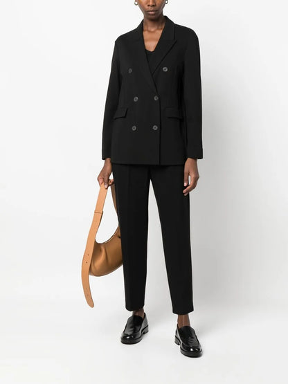 Cropped Tapered Trousers