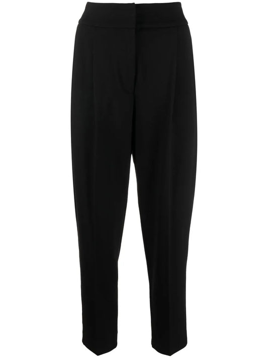 Cropped Tapered Trousers