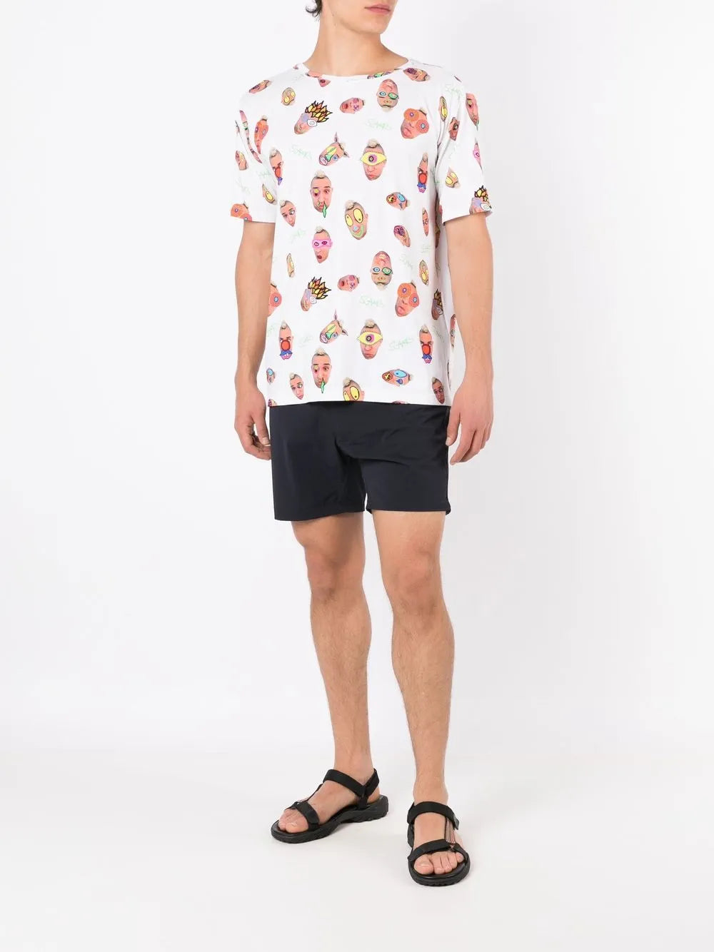 Graphic-Print Cotton T-Shirt