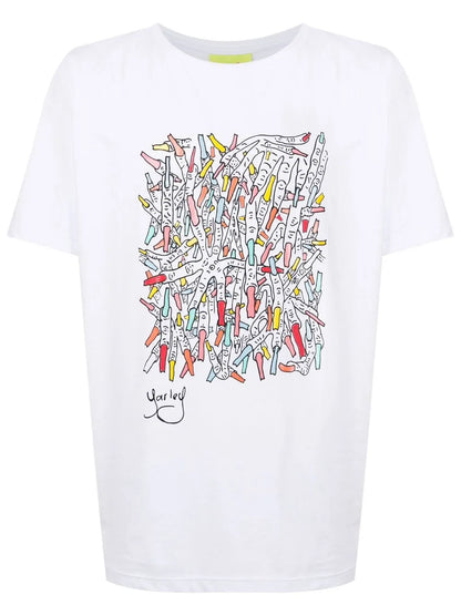 Graphic-Print Cotton T-Shirt
