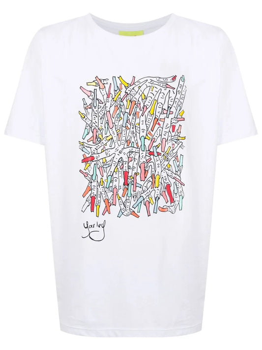 Graphic-Print Cotton T-Shirt
