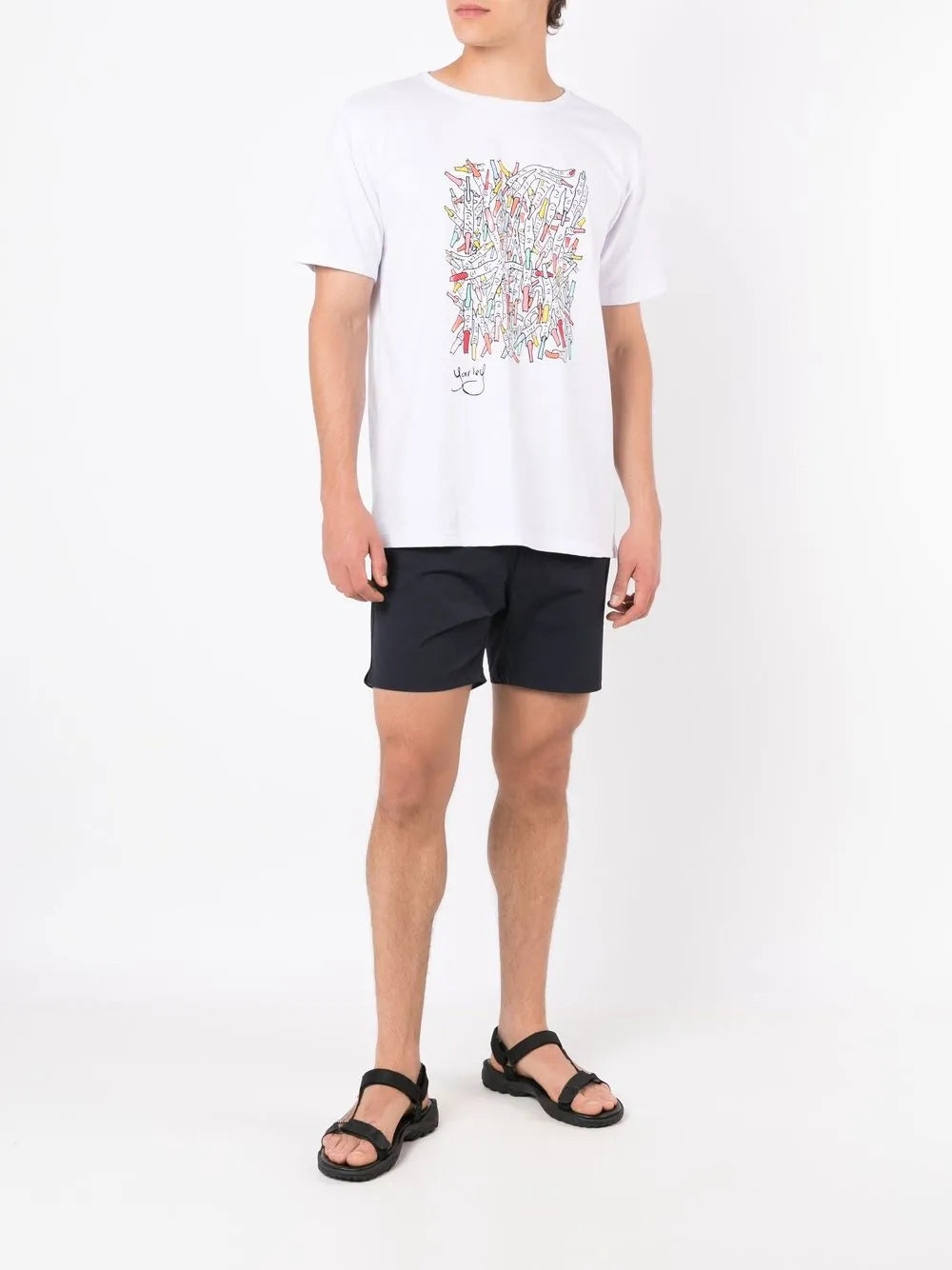 Graphic-Print Cotton T-Shirt