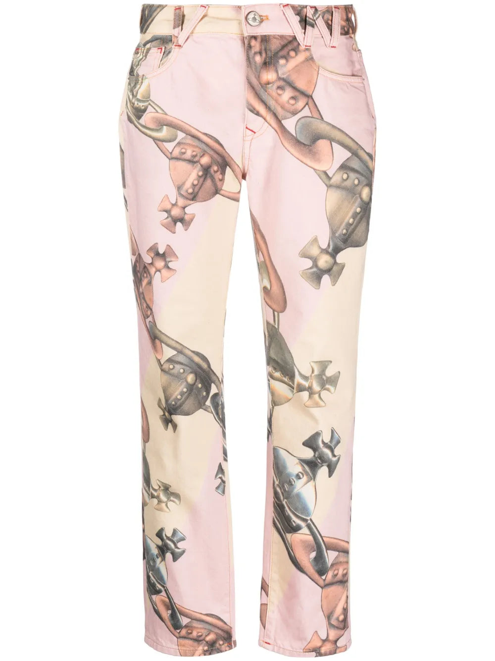 Harris Logo-Print Cotton Jeans