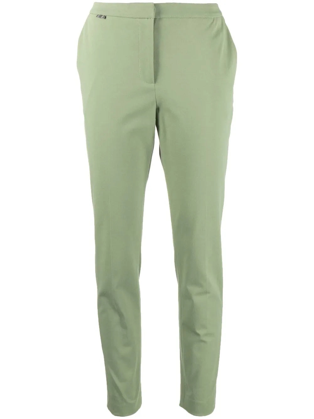 Low-Rise Tapered Trousers