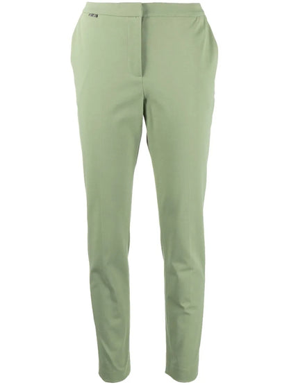 Low-Rise Tapered Trousers