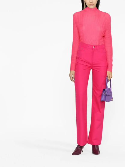 Straight-Leg Trousers