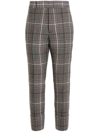 Checked Trousers