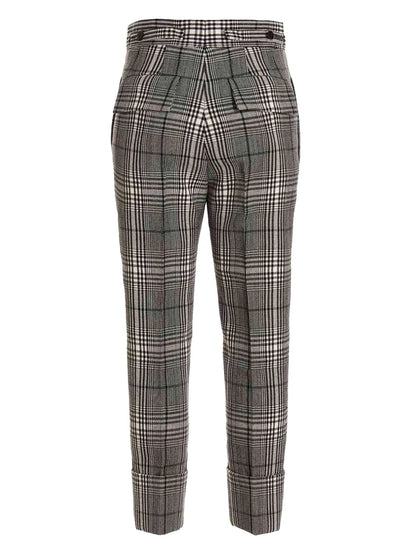 Checked Trousers