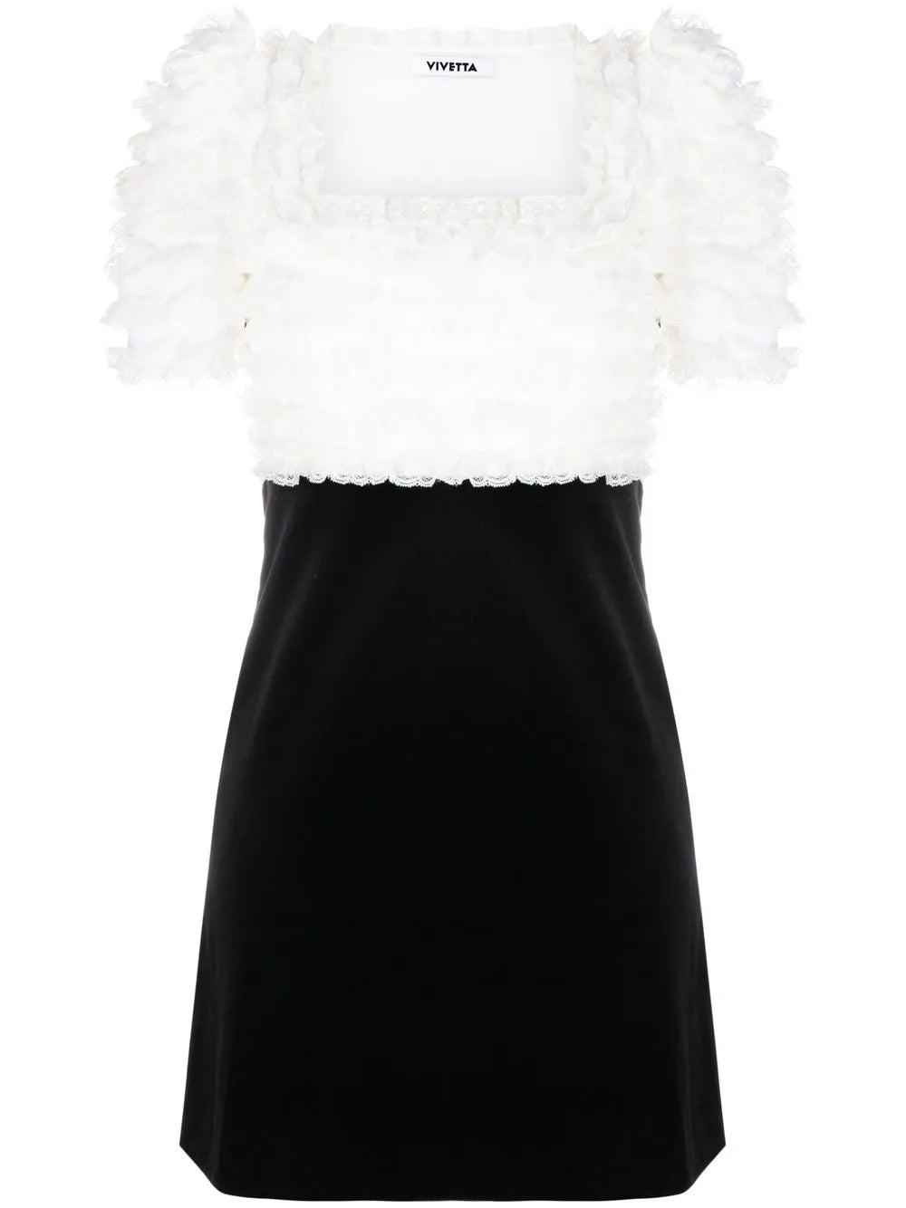 Ruffle-Detail Minidress