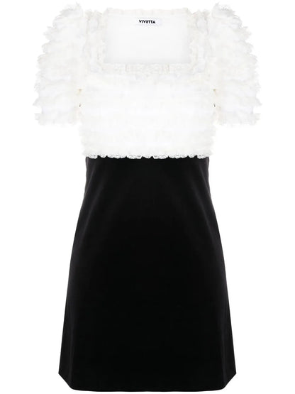 Ruffle-Detail Minidress