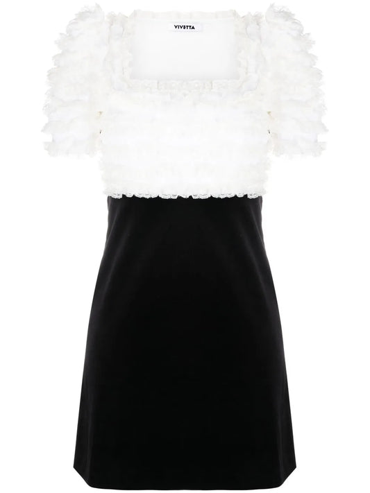 Ruffle-Detail Minidress