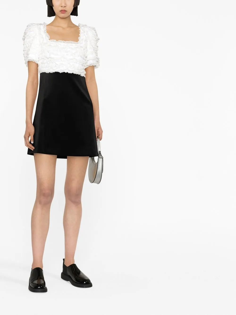 Ruffle-Detail Minidress